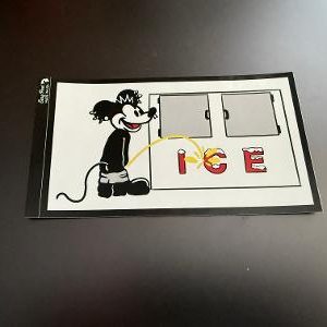 PRFB Mickey Sticker 5" x 3"